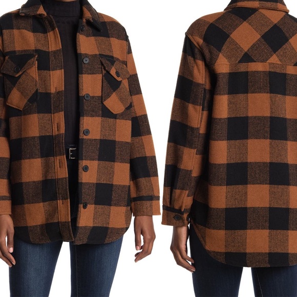 RDI Buffalo Paid Shirt Jacket (NWT) - Picture 1 of 2